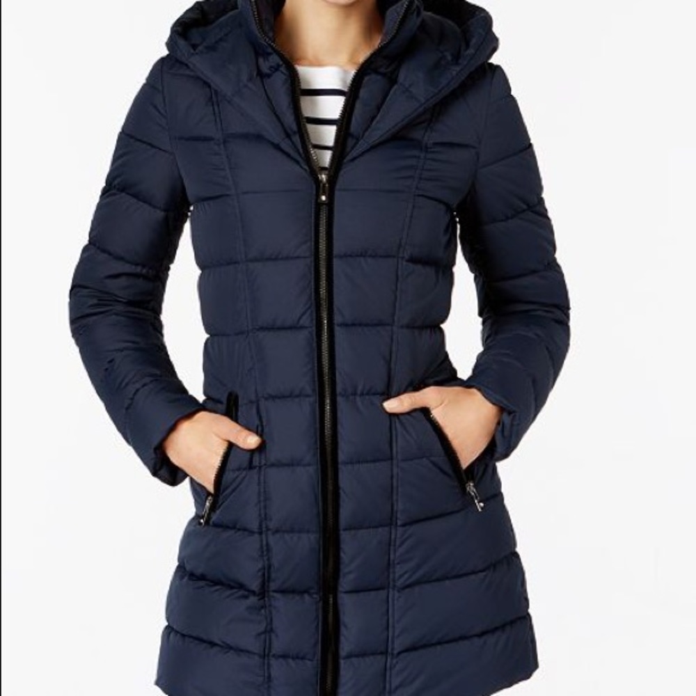 Black INC puffer coat